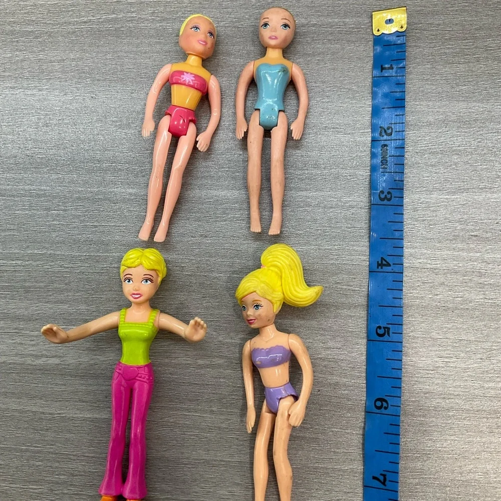 FOUR DISNEY‎ AND POLLY POCKET DOLLS